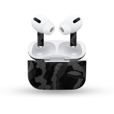 Black Camo Skin For Apple Buds