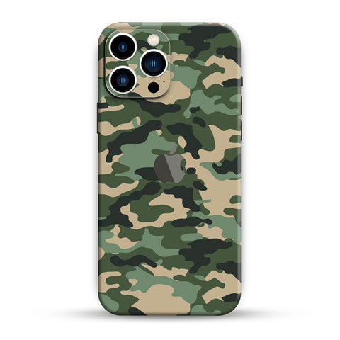 Military Green Camo Mobile Skin