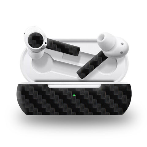 Black Carbon Fibre for OnePlus Buds Skins