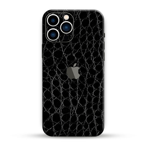 Black Crocodile Mobile Skin