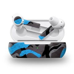 Blue Camo for OnePlus Buds Skins