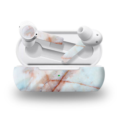 Blue Gold Marble for OnePlus Buds Skins