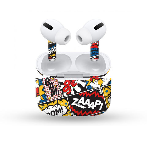 Boom Zaap Graffiti Skin For Apple Buds
