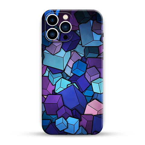 Cubes Mobile Skin