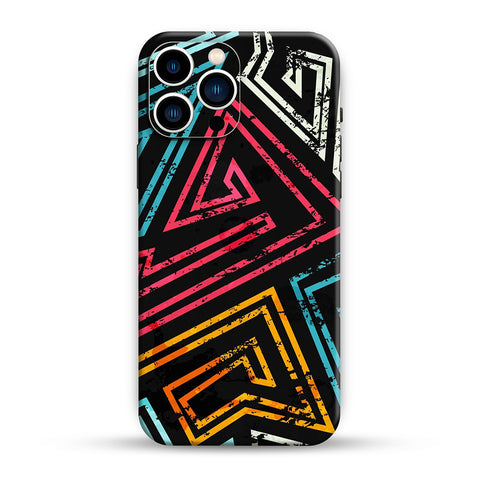 Grunge Lines Mobile Skin