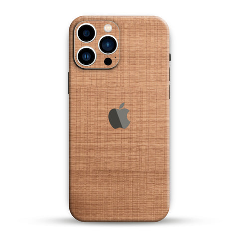 Hash Tag Wood Mobile Skin