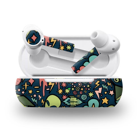 Night Graffiti for OnePlus Buds Skins