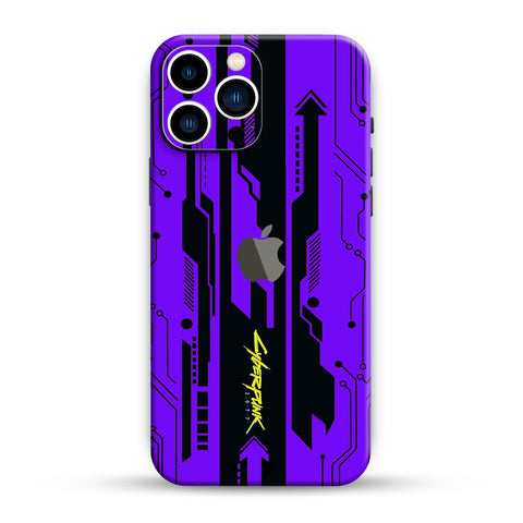 Purple Cyberpunk Mobile Skin