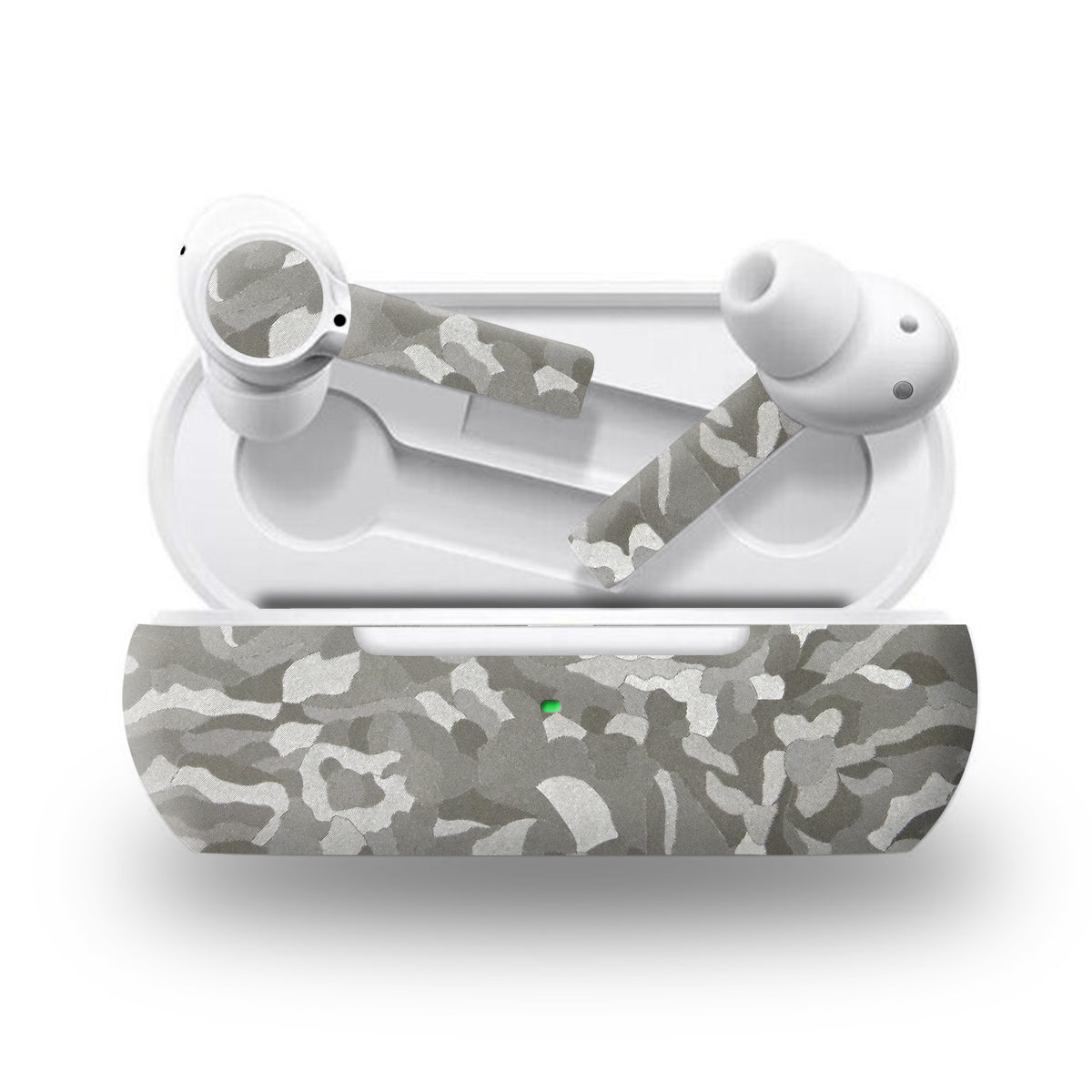 Silver Camo for OnePlus Buds Skins