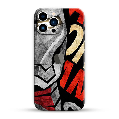 Iron Graffiti Mobile Skin
