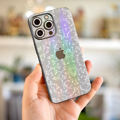 Rainbow Honeycomb Mobile Skin