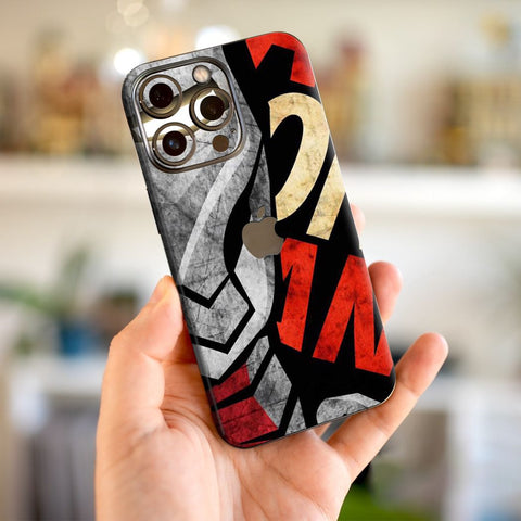 Iron Graffiti Mobile Skin