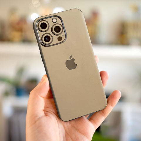 Metal Gold Mobile Skin