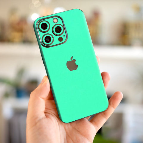 Turqoise Glossy Mobile Skin
