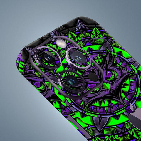 Mighty Green Owl Mobile Skin
