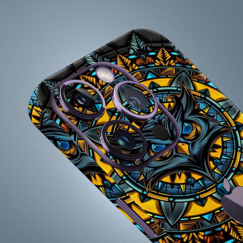 Mighty Yellow Owl Mobile Skin