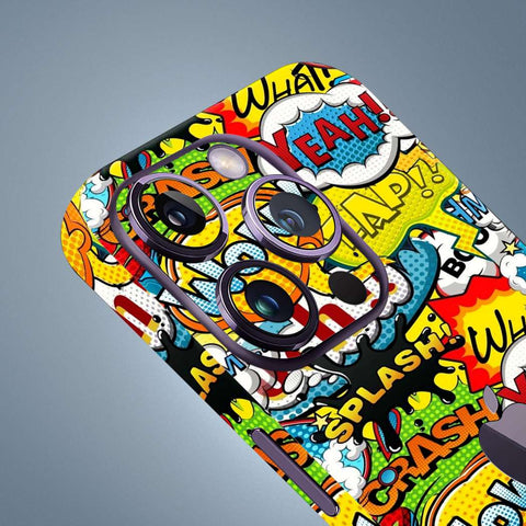 Bubble Graffiti Mobile Skin