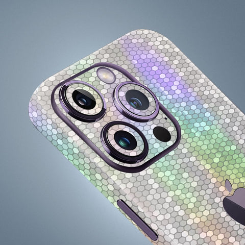 Rainbow Honeycomb Mobile Skin