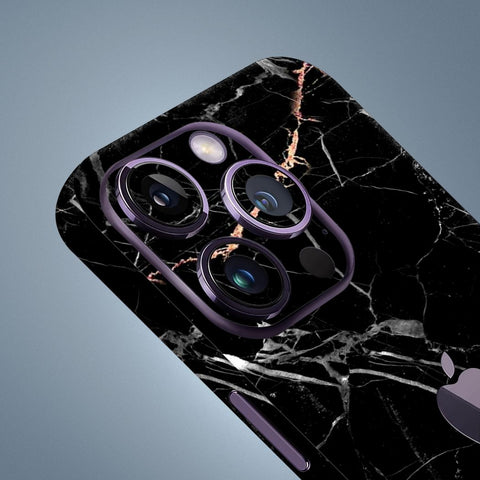 Black Marble Mobile Skin