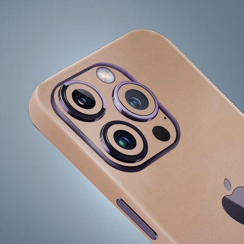 Rose Gold Metal Mobile Skin