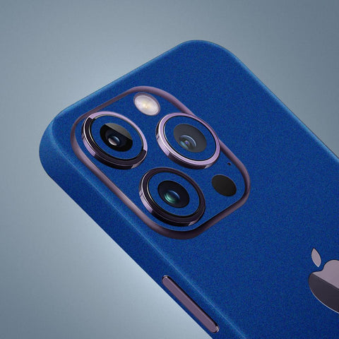 Blue Matte Mobile Skin