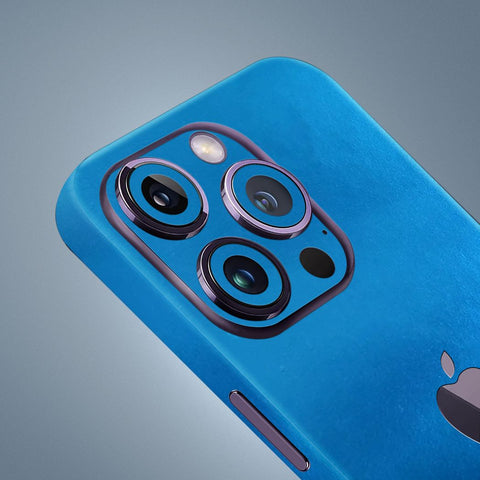 Metal Blue Mobile Skin