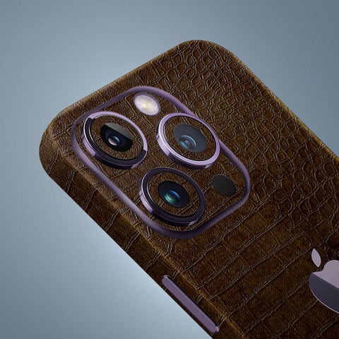 Brown Crocodile Mobile Skin