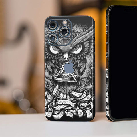 Black Owl Mobile Skin
