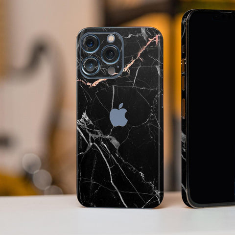 Black Marble Mobile Skin