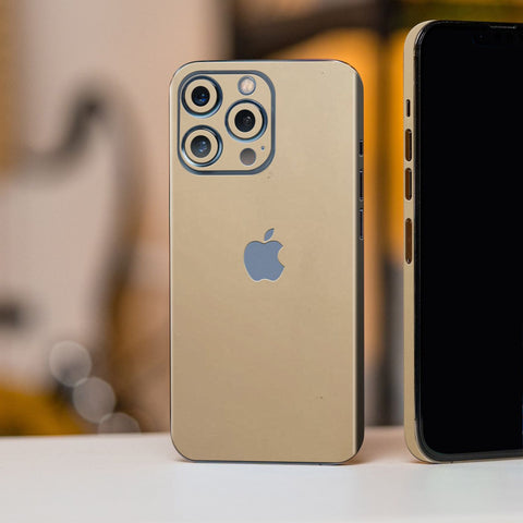 Metal Gold Mobile Skin