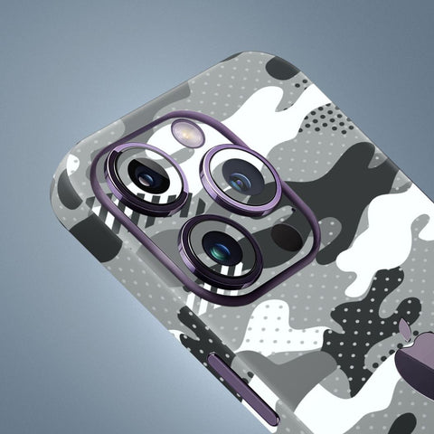 Military Grey Camo Mobile Skin