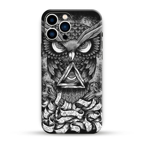 Black Owl Mobile Skin