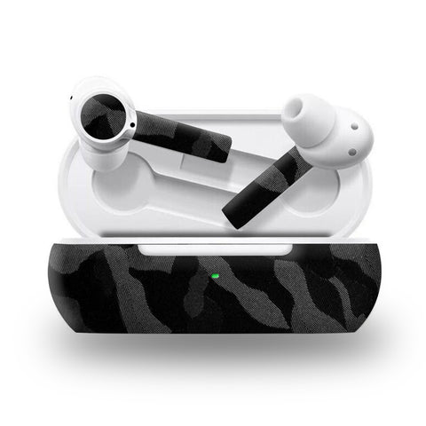 Black Camo for OnePlus Buds Skins