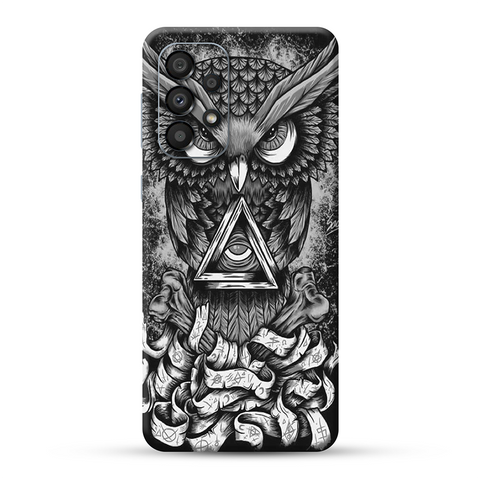 Black Owl Skin For Samsung