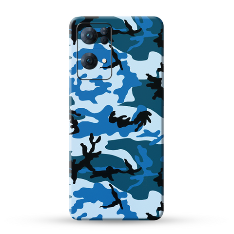 Blue Camo Skin For Oppo