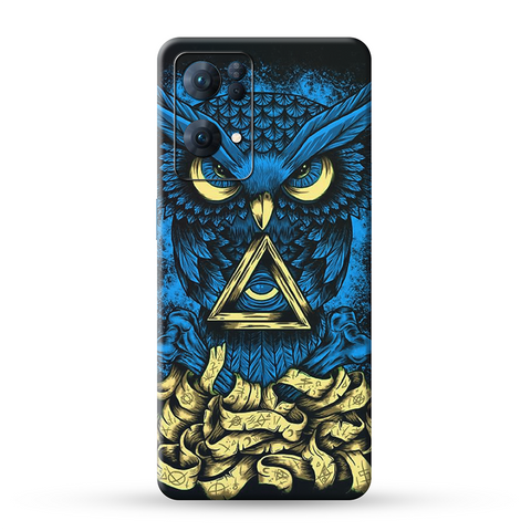 Blue Owl Skin For Oppo