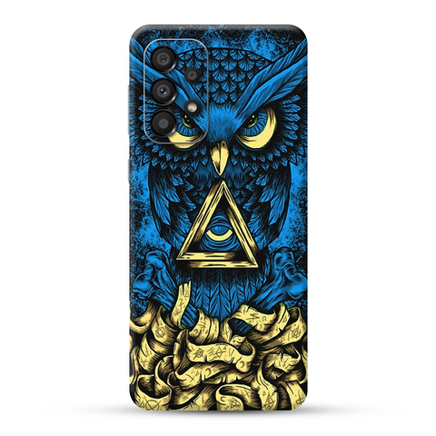 Blue Owl Skin For Samsung
