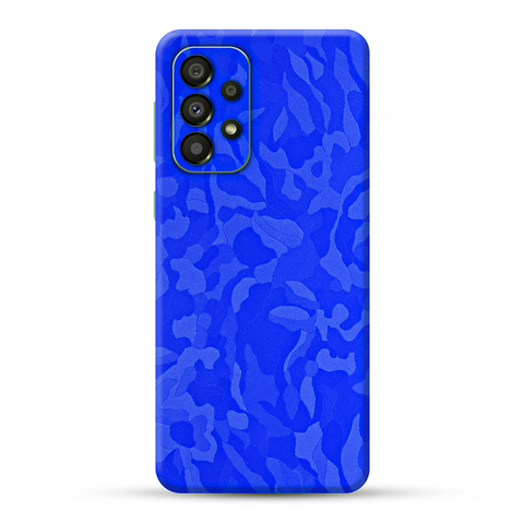 Blue Camo Skin For Samsung