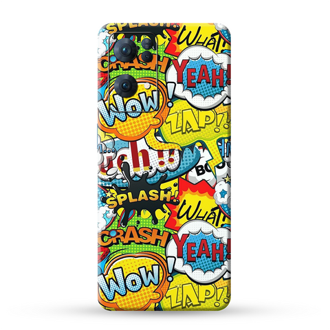 Bubble Graffiti Skin For Oppo