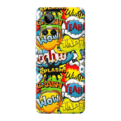Bubble Graffiti Skin For Realme