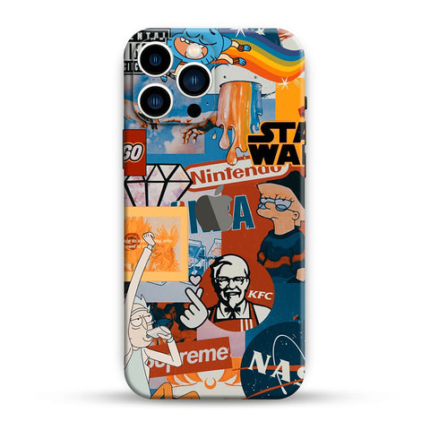 Club Graffiti Mobile Skin