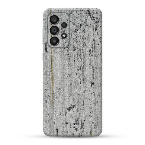 Concrete Golden Stripes Skin For Samsung
