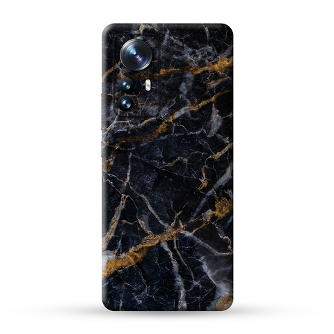Golden Black Marble Skin For Redmi
