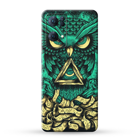 Green Owl Skin For Oppo