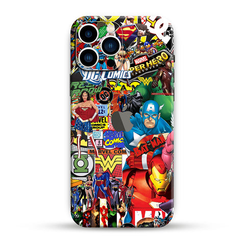 Heroes Graffiti Skin For iPhone