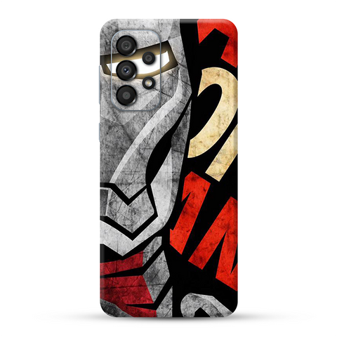 Iron Graffiti Skin For Samsung