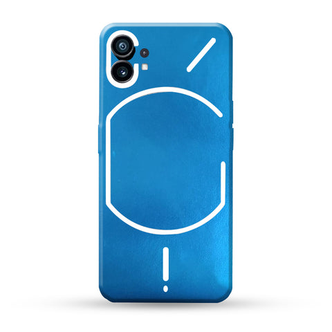 Metal Blue Skin For Nothing Phone