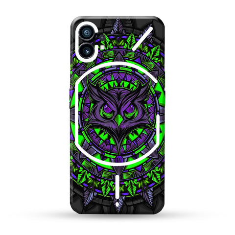 Mighty Owl Green Skin For Nothing Phone