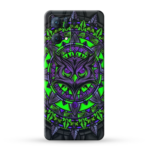 Mighty Owl Green Skin For Oppo