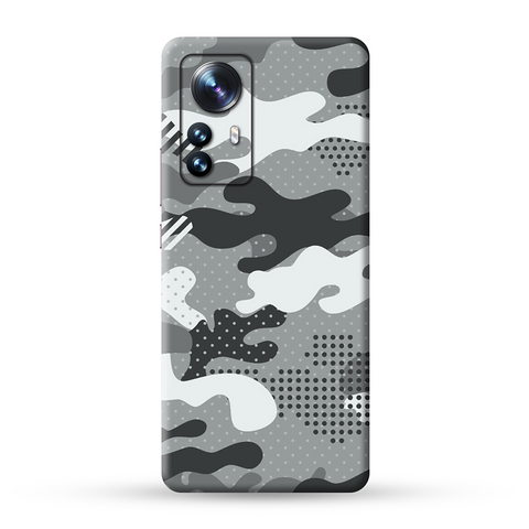 Military Grey Camo Skin For Redmi